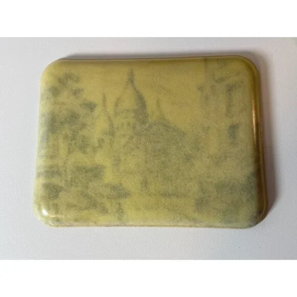 Manover Fiberglass Tray Paris Montmartre Chaumontel France Mid Century 1960s - Picture 3 of 9